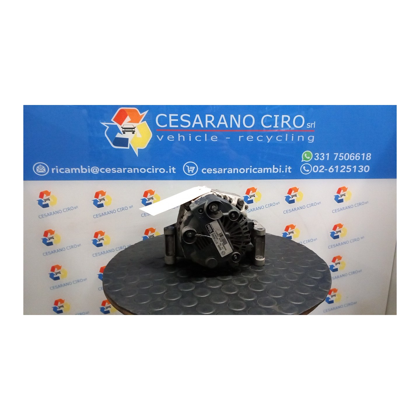 ALTERNATORE 75 A 083 LANCIA YPSILON (TE) (09/06-12/08) 199A2000 52092133