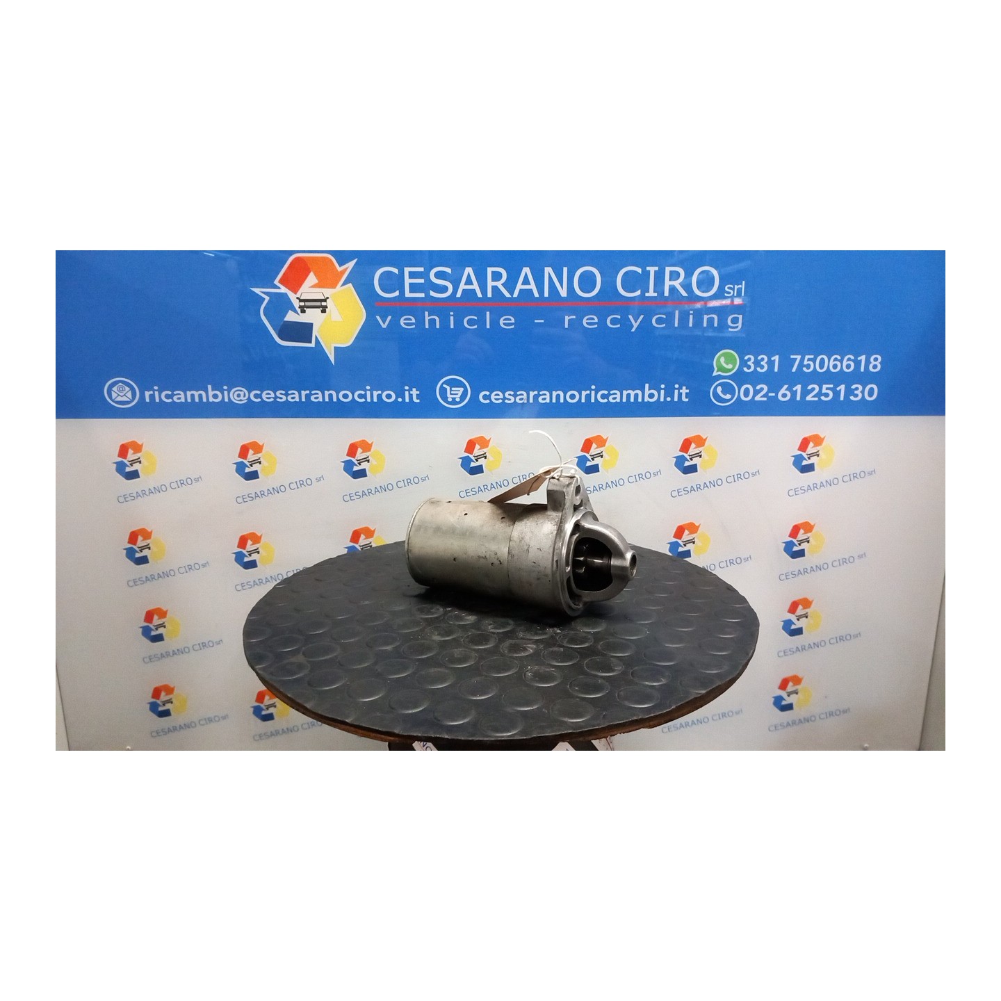 MOTORINO AVVIAMENTO 087 CHEVROLET (DAEWOO) MATIZ (M200) (04/05-12/10) B10S1 96497702