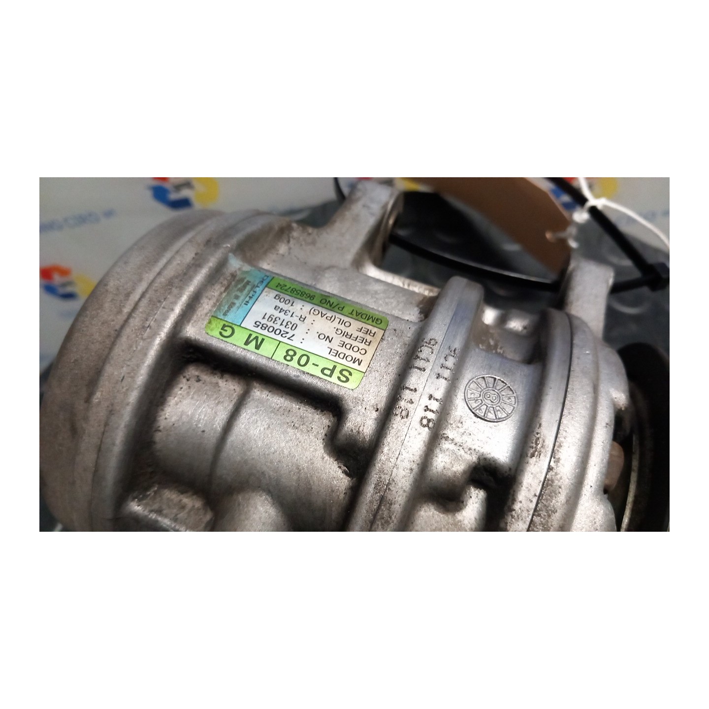 COMPRESSORE A/C 088 CHEVROLET (DAEWOO) MATIZ (M200) (04/05-12/10) B10S1 96406680