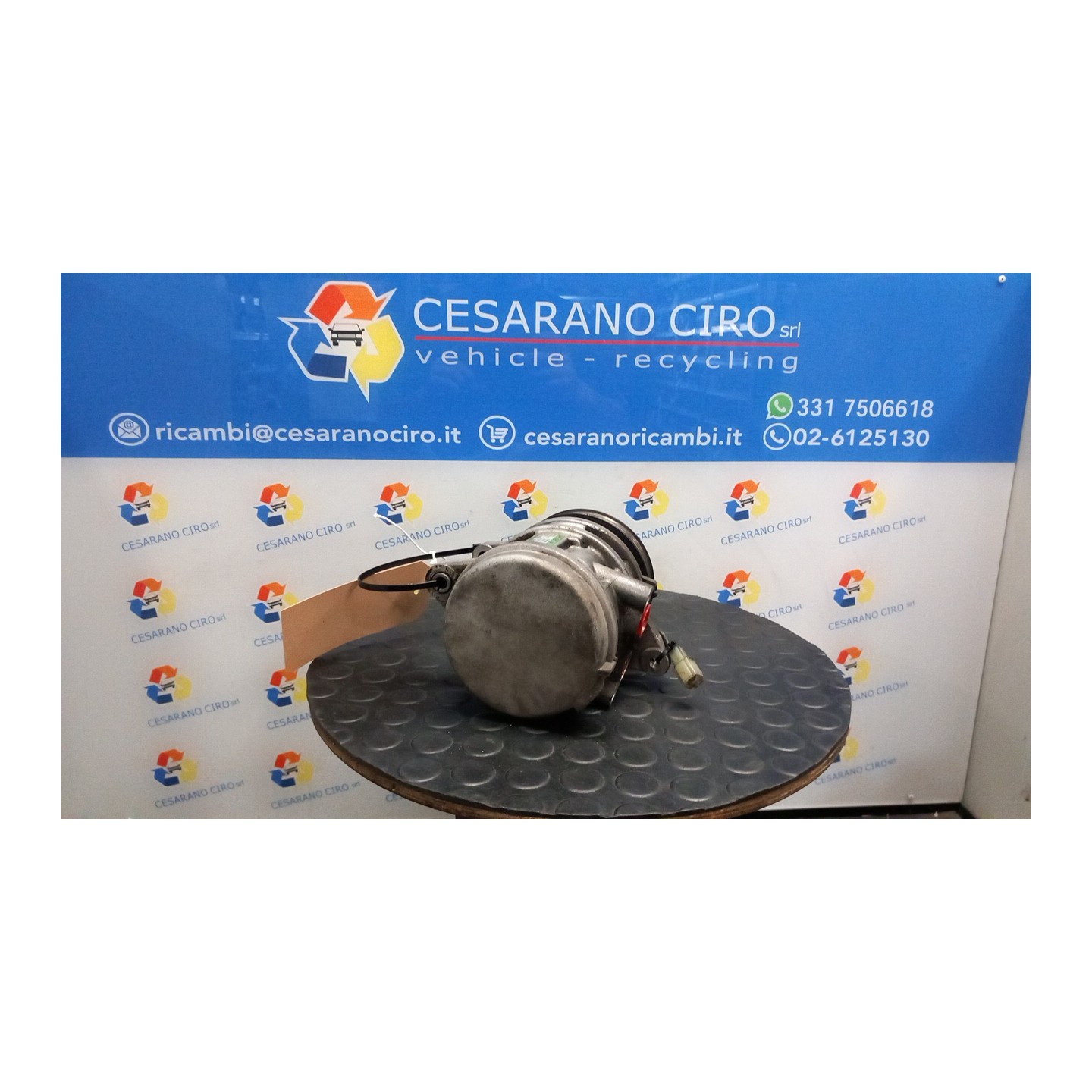 COMPRESSORE A/C 088 CHEVROLET (DAEWOO) MATIZ (M200) (04/05-12/10) B10S1 96406680