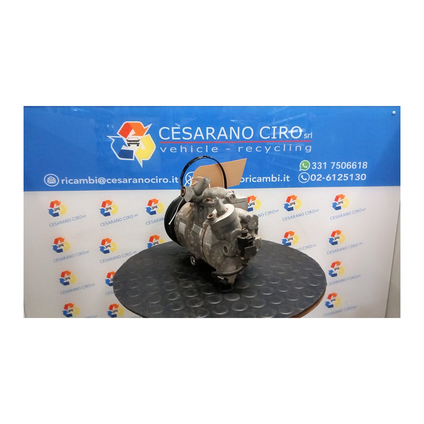 COMPRESSORE A/C 001 VOLKSWAGEN POLO (6R) (05/09-10/14) CGG 6Q0820808G