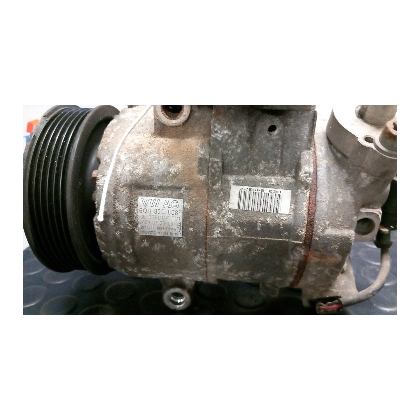 COMPRESSORE A/C 001 VOLKSWAGEN POLO (6R) (05/09-10/14) CGG 6Q0820808G