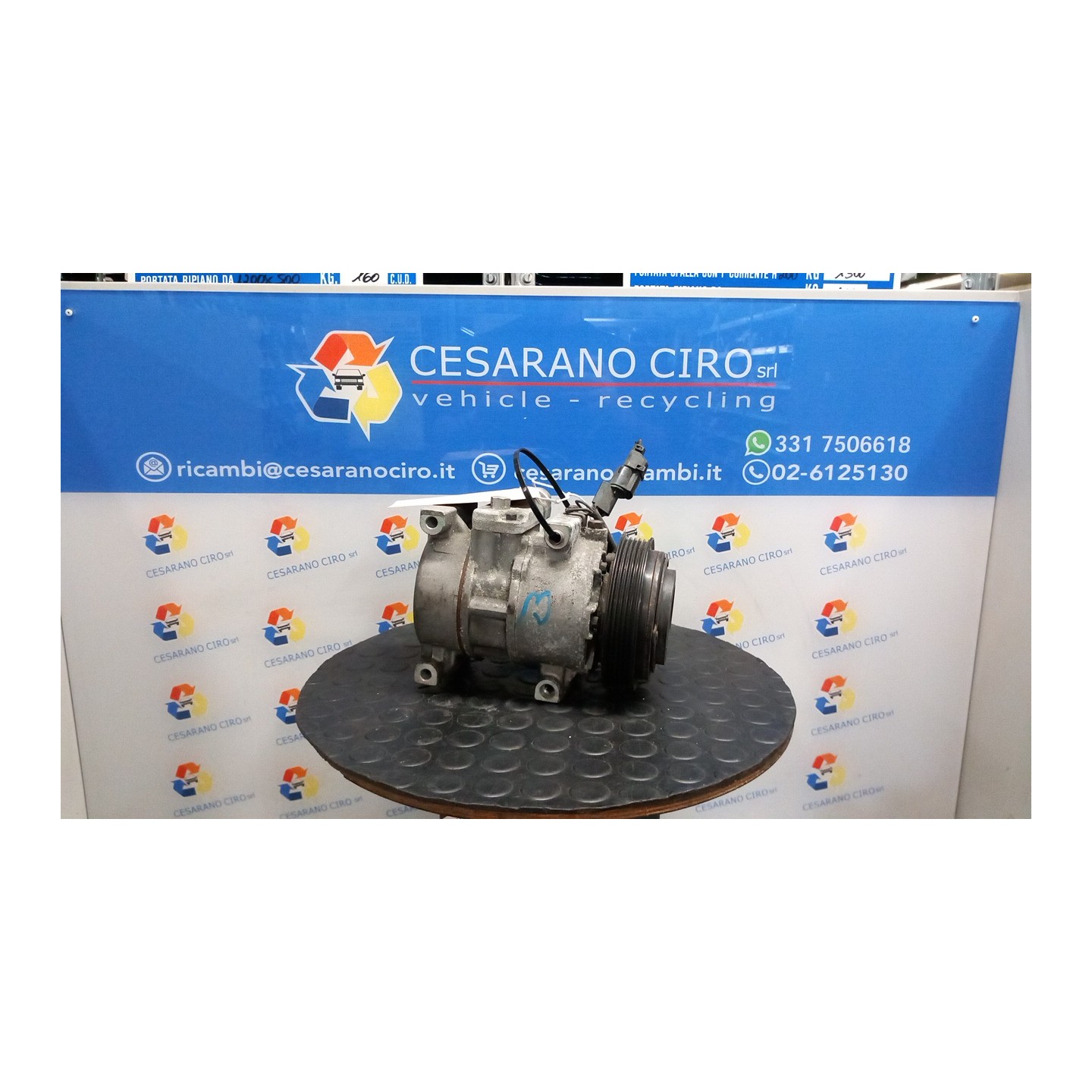 COMPRESSORE A/C 024 HYUNDAI I20 (01/09-) G4LA 977011J000