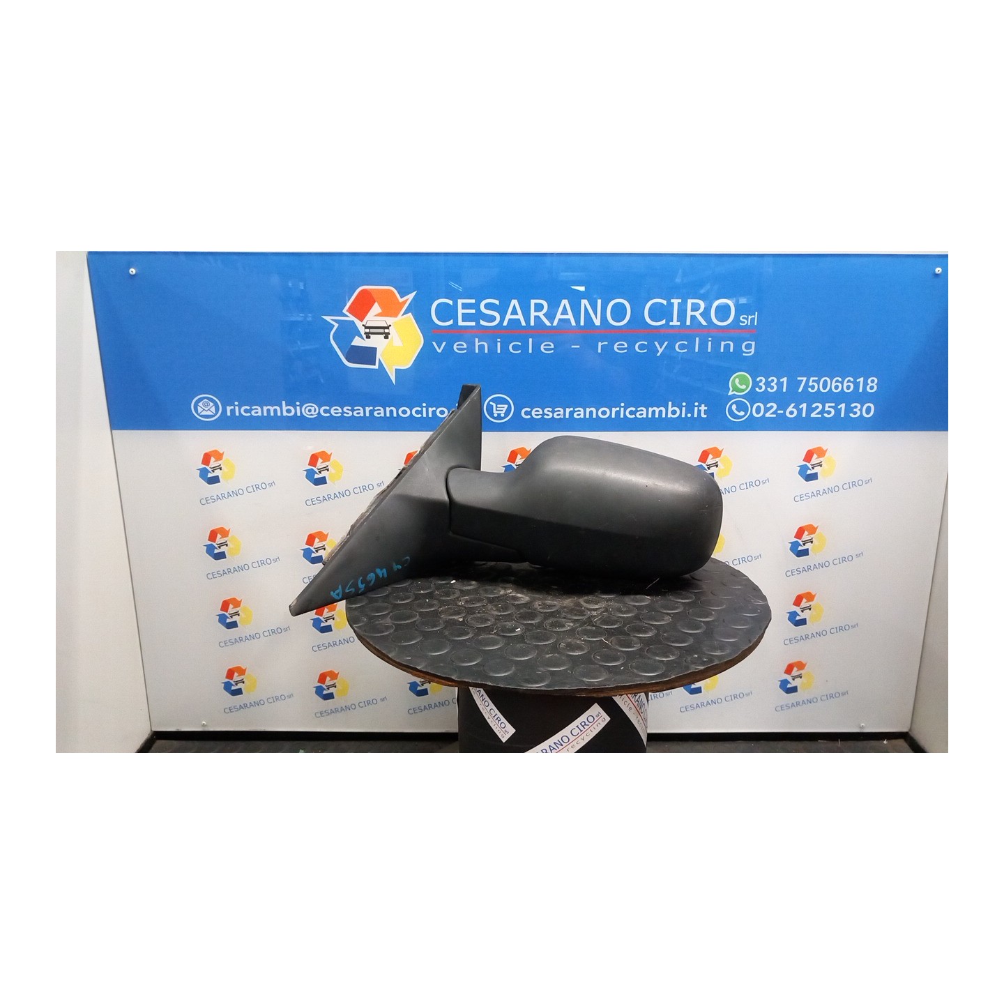 RETROVISORE EST. REGOLAZ. ELETTR. TIPO 3 - 4 SX. 026 RENAULT SCENIC 2A SERIE (06/03-08/09) K4MD8 7701068384