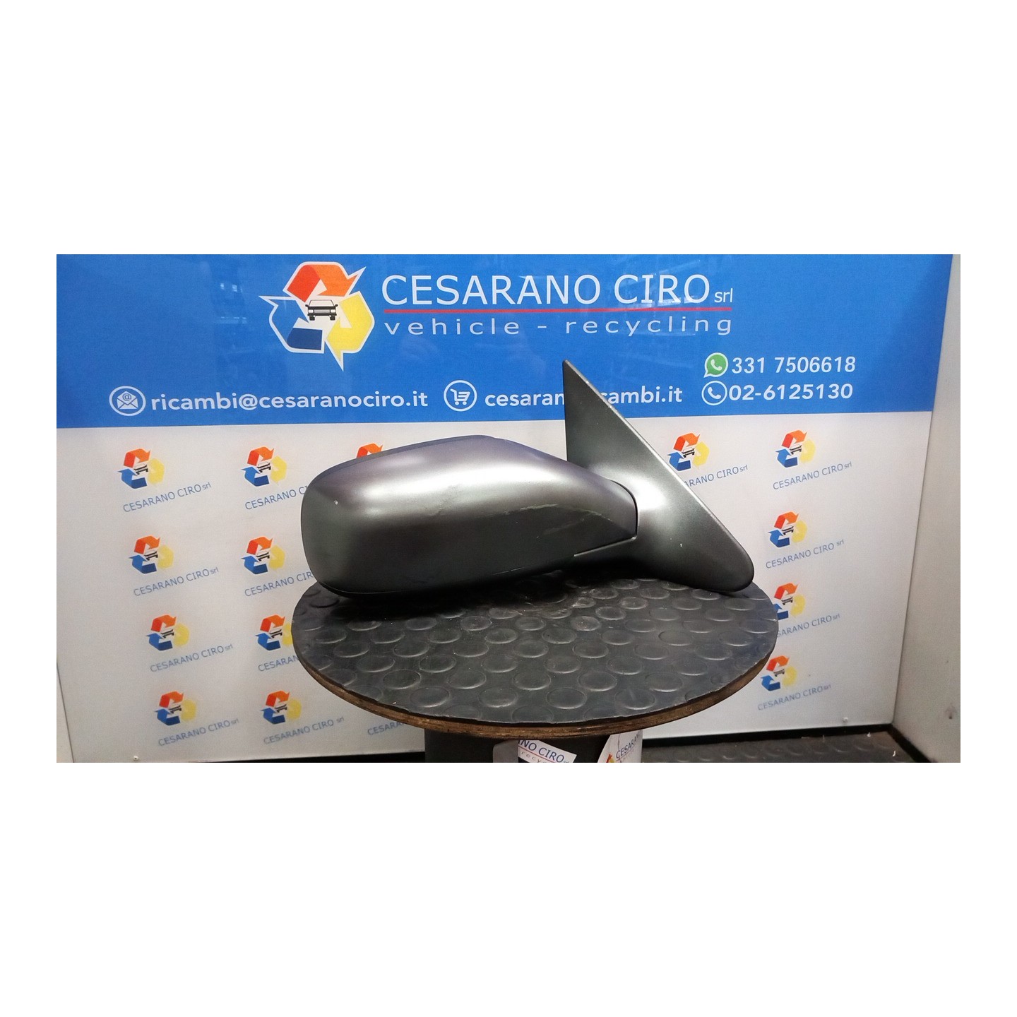 RETROVISORE EST. REGOLAZ. ELETTR. DX 022 RENAULT LAGUNA 3A SERIE (03/05-09/07) G9TE7 NB2413019059021DX