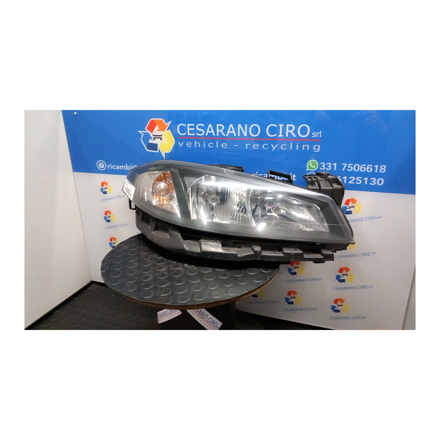 PROIETTORE DX. 023 RENAULT LAGUNA 3A SERIE (03/05-09/07) G9TE7 7701061671