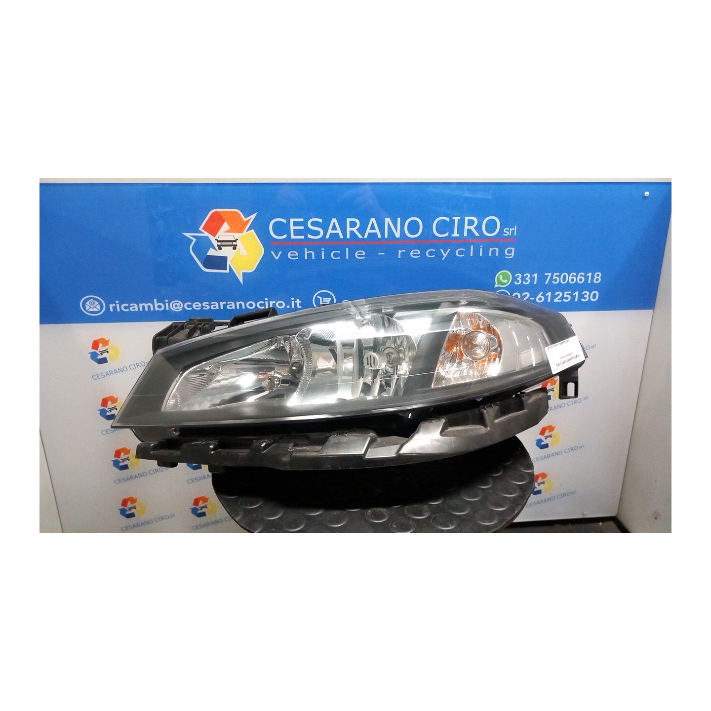 PROIETTORE SX. 024 RENAULT LAGUNA 3A SERIE (03/05-09/07) G9TE7 7701061669