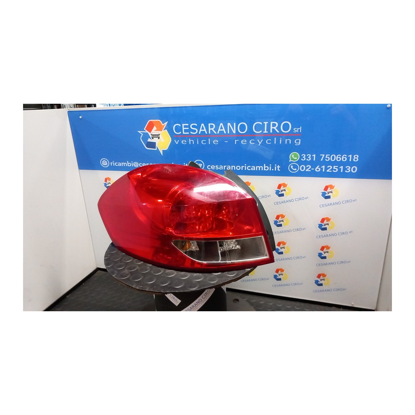 FANALE POST. SX. 052 RENAULT CLIO 3A SERIE (07/05-05/09) K9KT7 8200586843
