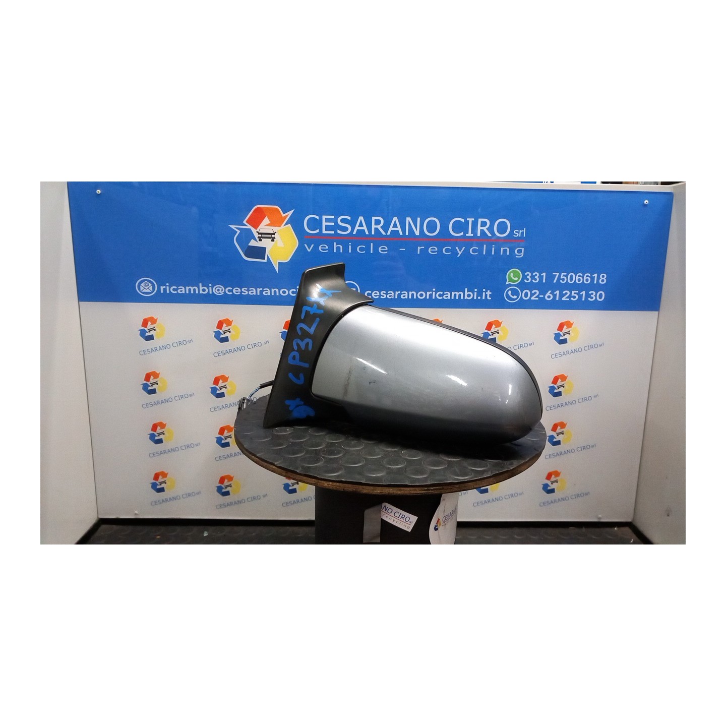 RETROVISORE EST. REGOLAZ. ELETTR. SX 057 OPEL ZAFIRA (T98) (03/99-12/05) Y22DTR NB2413016021016SX