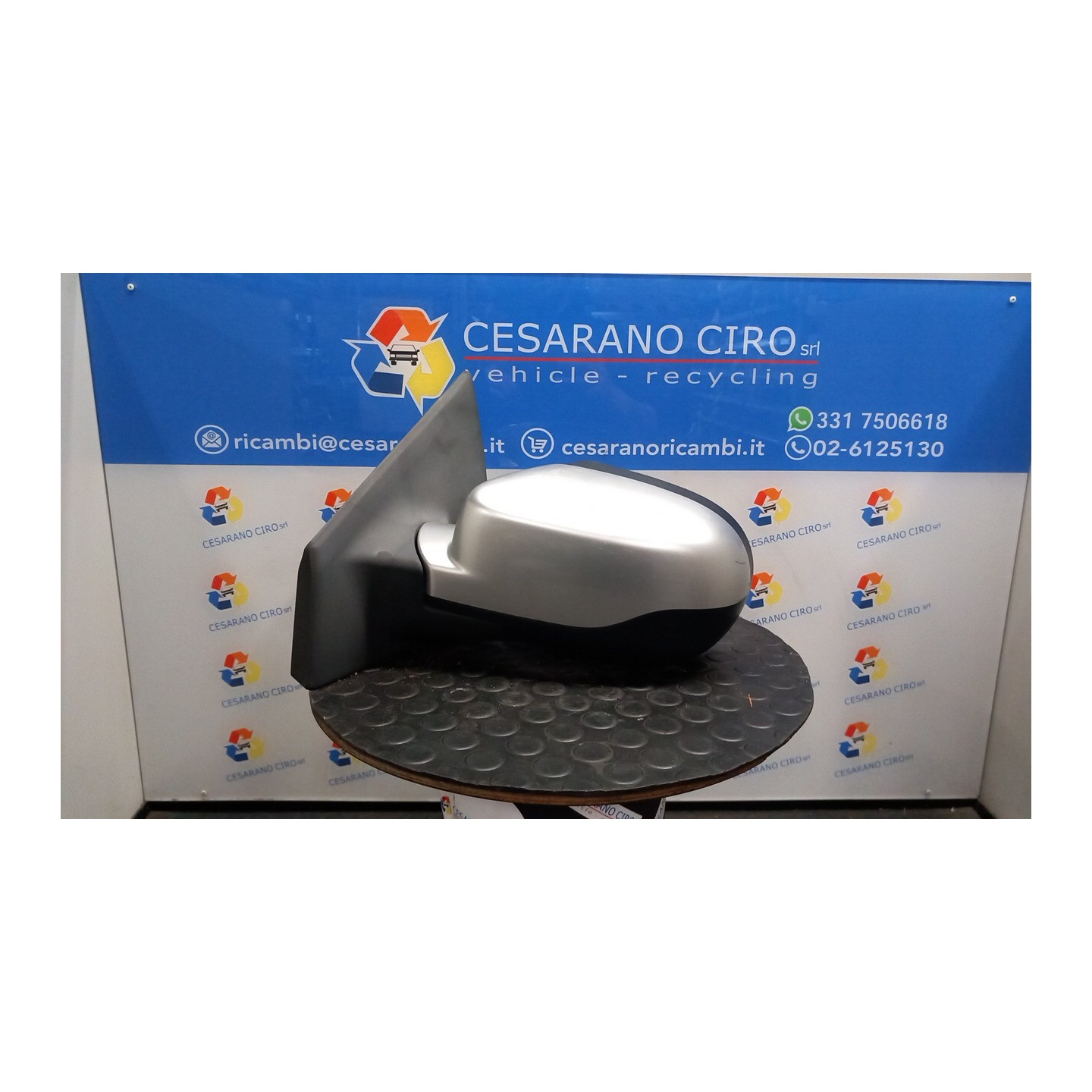 RETROVISORE EST. REGOLAZ. ELETTR. RETROVISORI ESTERNI 01 SX. 010 RENAULT CLIO 3A SERIE (05/09-) D4FD7 7701071870
