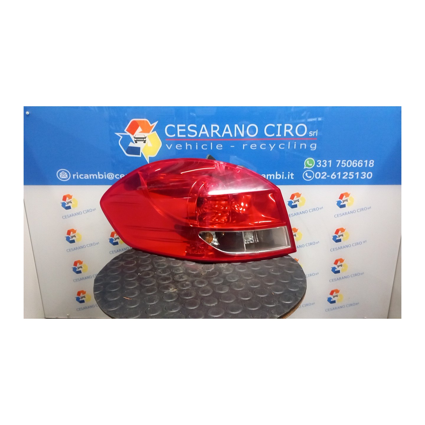 FANALE POST. SX. 012 RENAULT CLIO 3A SERIE (05/09-) D4FD7 8200586843