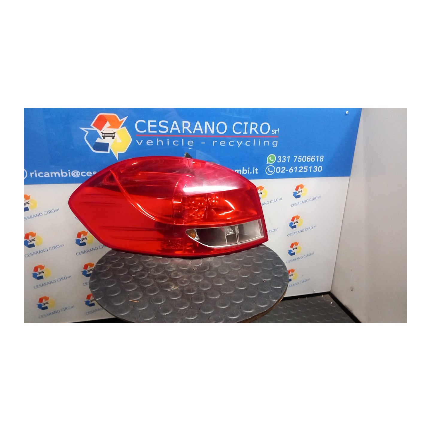 FANALE POST. SX. 012 RENAULT CLIO 3A SERIE (05/09-) D4FD7 8200586843