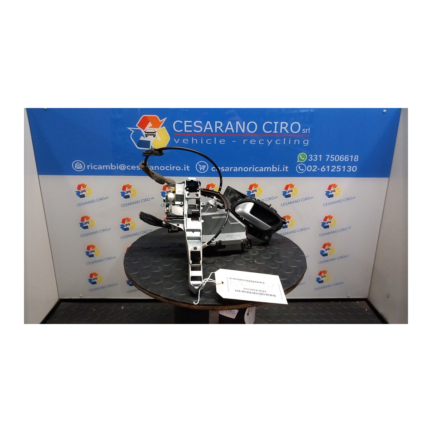 SERRATURA PORTA POST. SX. 023 CITROEN C5 (X7) (02/08-) RFJ 9800618780