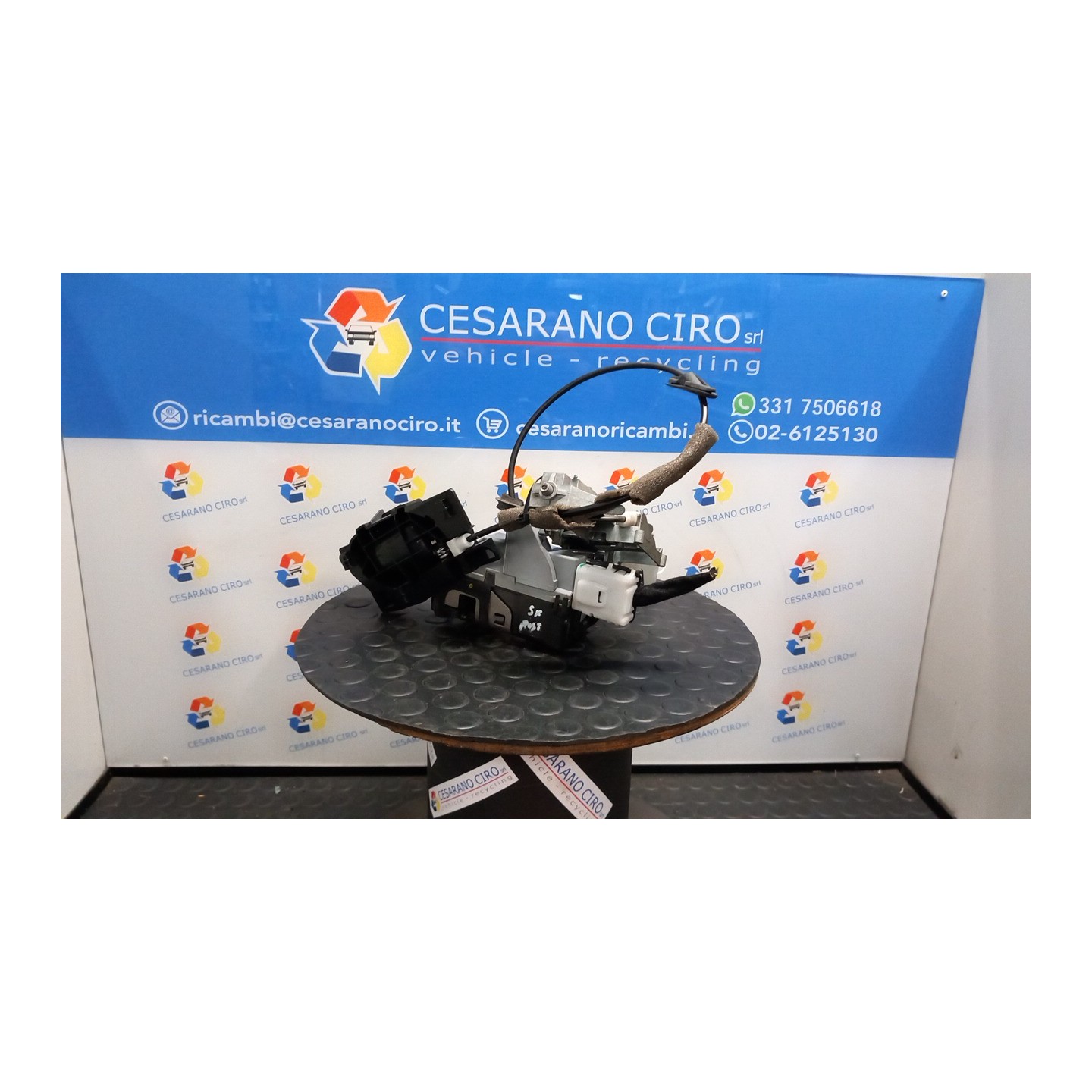 SERRATURA PORTA POST. SX. 023 CITROEN C5 (X7) (02/08-) RFJ 9800618780