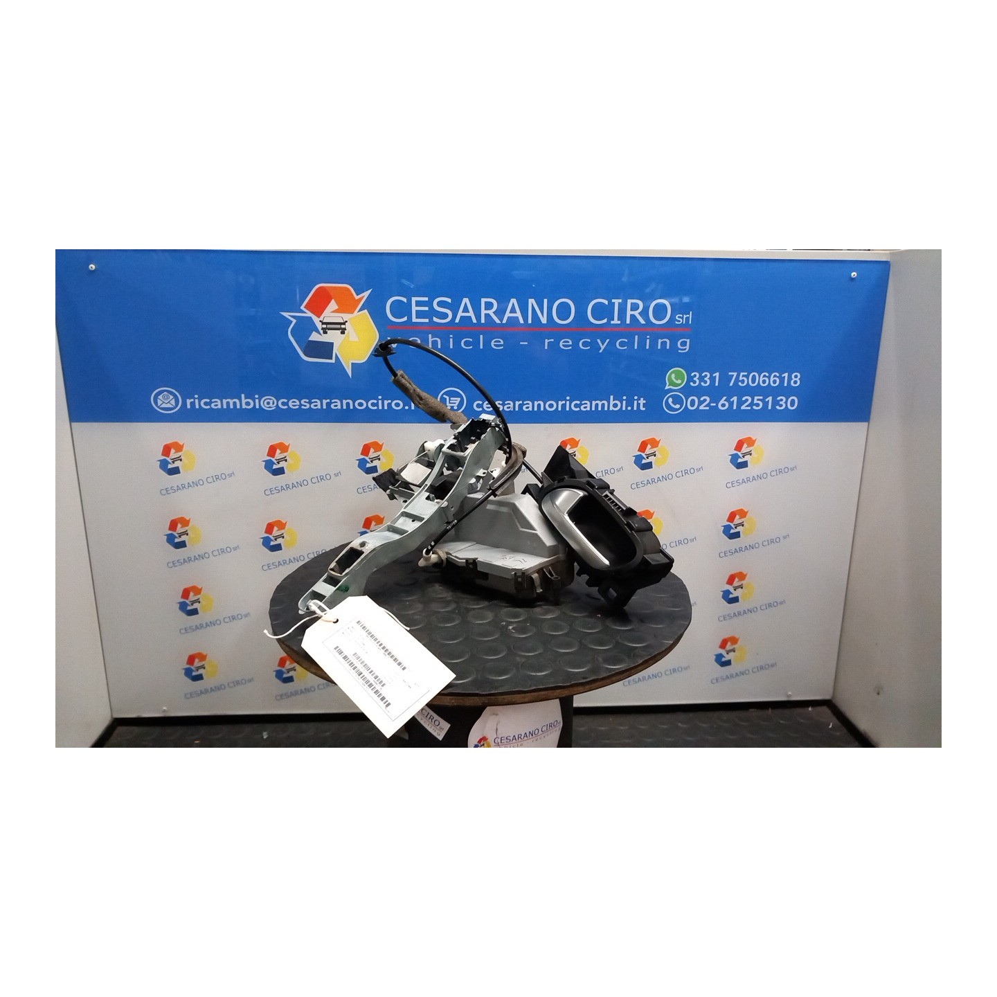 SERRATURA PORTA POST. SX. 023 CITROEN C5 (X7) (02/08-) RFJ 9800618780