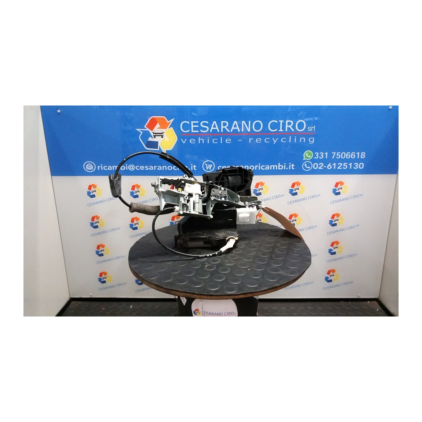 SERRATURA PORTA ANT. C/COMANDO SEMPLICE DX. 024 CITROEN C5 (X7) (02/08-) RFJ 9800618180