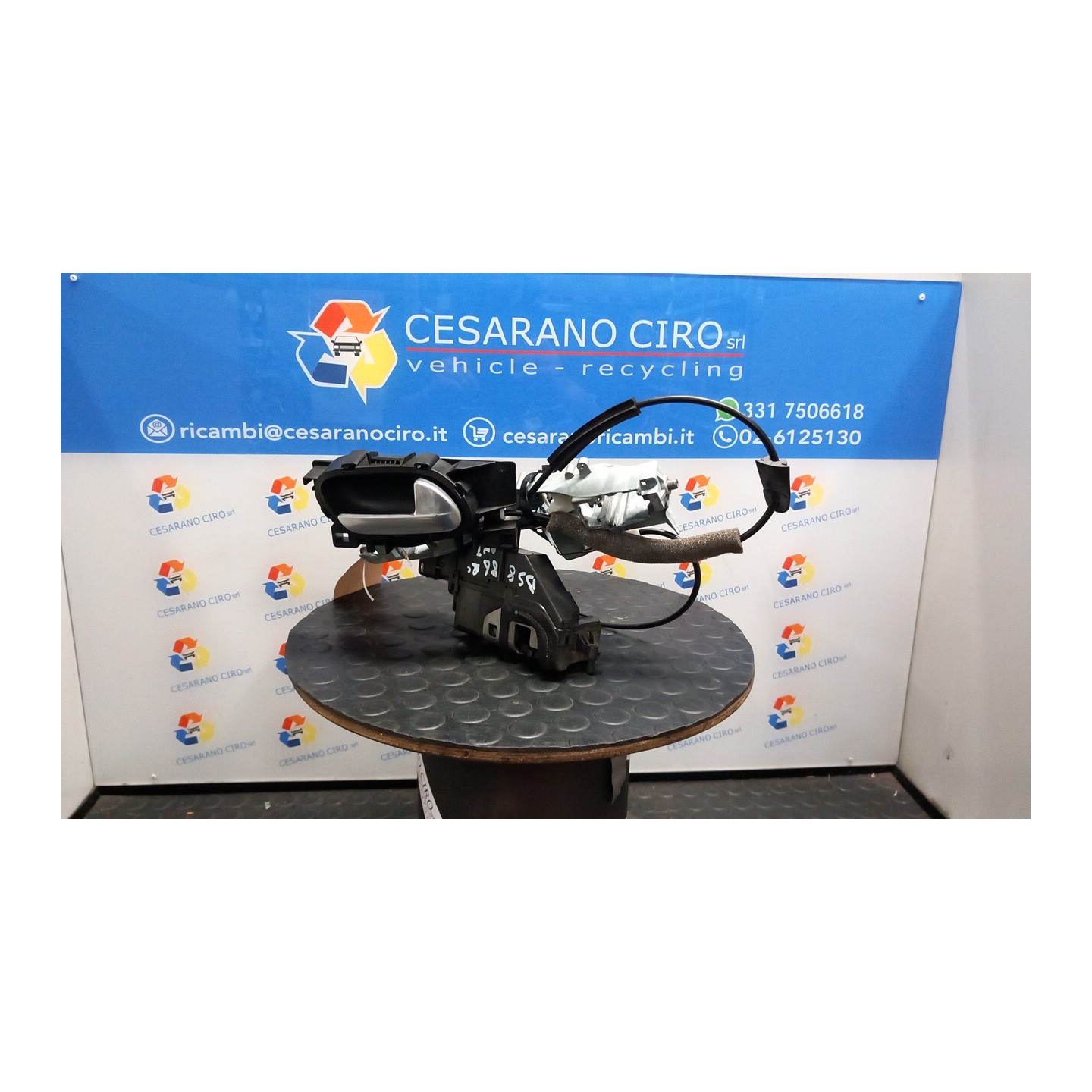 SERRATURA PORTA ANT. C/COMANDO SEMPLICE DX. 024 CITROEN C5 (X7) (02/08-) RFJ 9800618180
