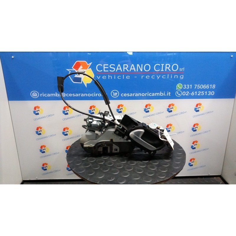 SERRATURA PORTA ANT. C/COMANDO SEMPLICE SX. 025 CITROEN C5 (X7) (02/08-) RFJ 9800618280