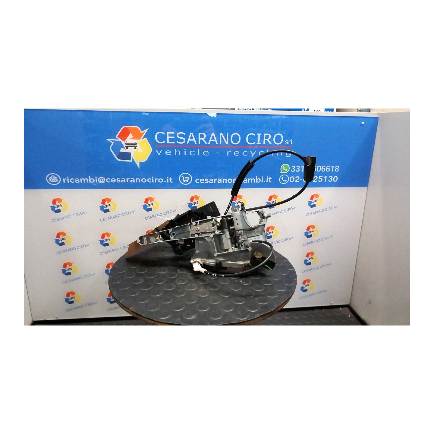 SERRATURA PORTA ANT. C/COMANDO SEMPLICE SX. 025 CITROEN C5 (X7) (02/08-) RFJ 9800618280