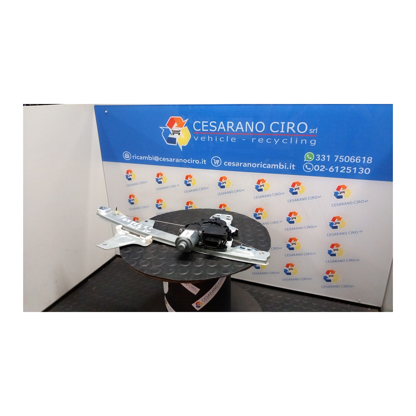 ALZACRISTALLO ELETTR. PORTA POST. C/MOTORINO SX. 031 CITROEN C5 (X7) (02/08-) RFJ 9675915280