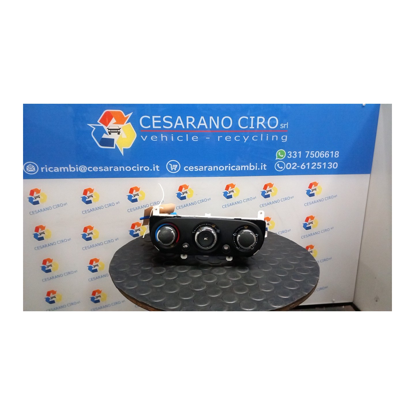 BLOCCO COMANDO CLIMATIZZAZIONE C/A/C 050 RENAULT CLIO 4A SERIE (07/12-12/16) D4FD7 275102750R