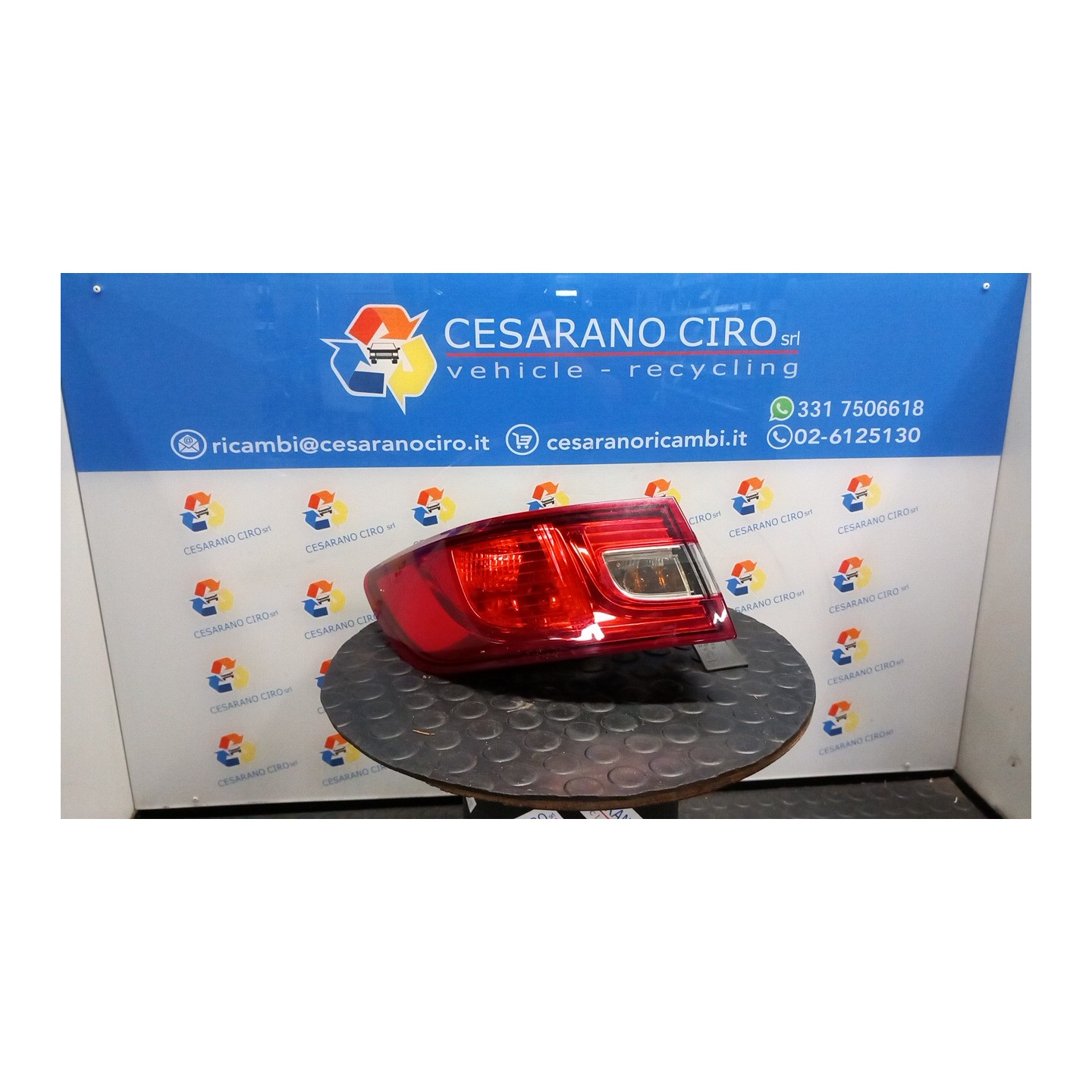 FANALE POST. PARTE EST. SX. 052 RENAULT CLIO 4A SERIE (07/12-12/16) D4FD7 265554091R