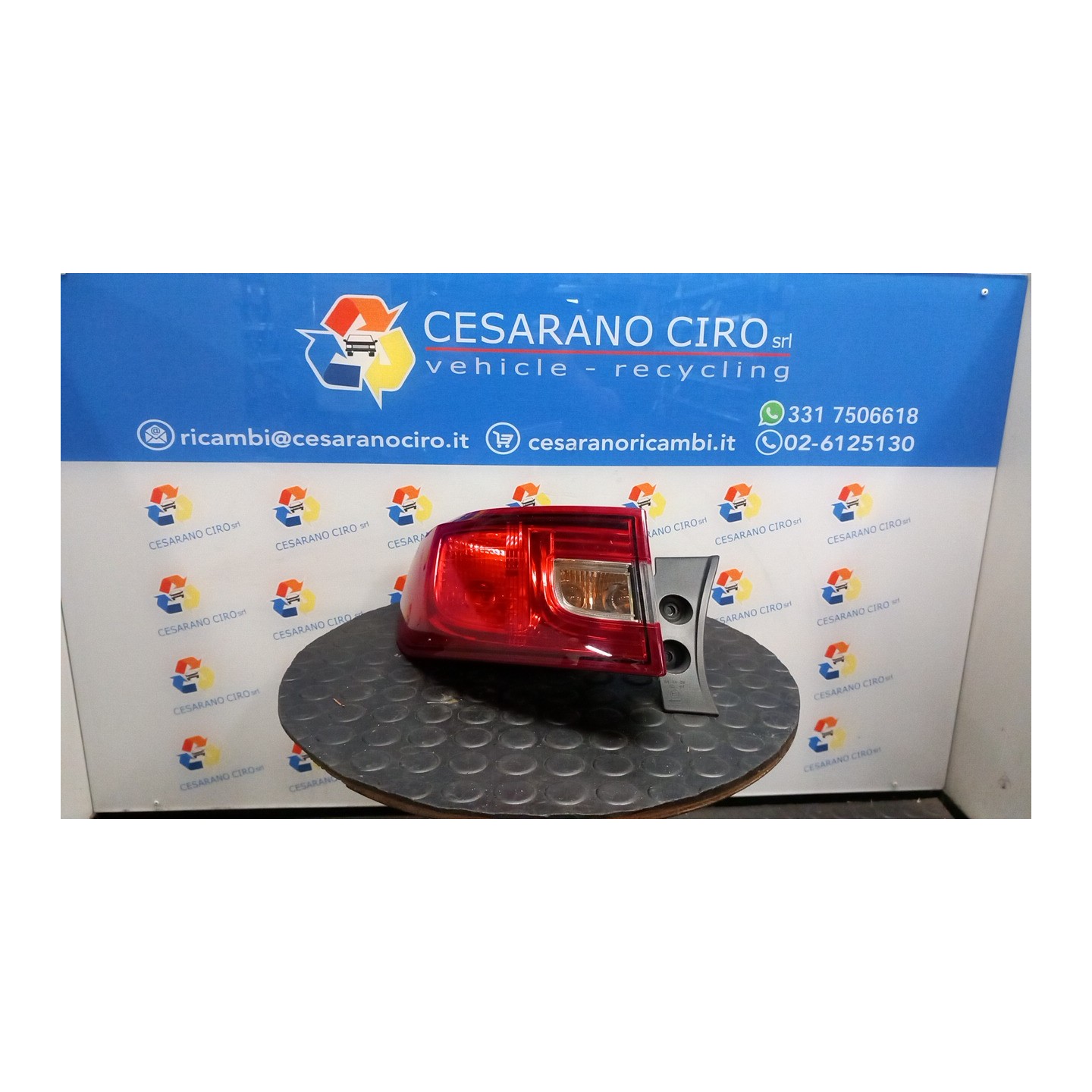 FANALE POST. PARTE EST. SX. 052 RENAULT CLIO 4A SERIE (07/12-12/16) D4FD7 265554091R