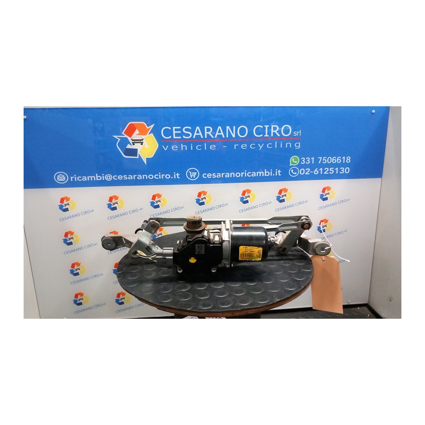 MECCANISMO TERGIPARABREZZA CON MOTORINO 053 RENAULT CLIO 4A SERIE (07/12-12/16) D4FD7 288008961R