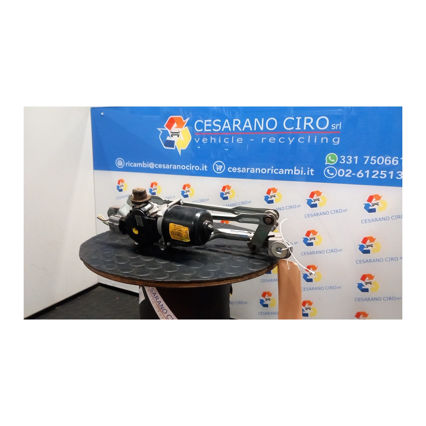 MECCANISMO TERGIPARABREZZA CON MOTORINO 053 RENAULT CLIO 4A SERIE (07/12-12/16) D4FD7 288008961R