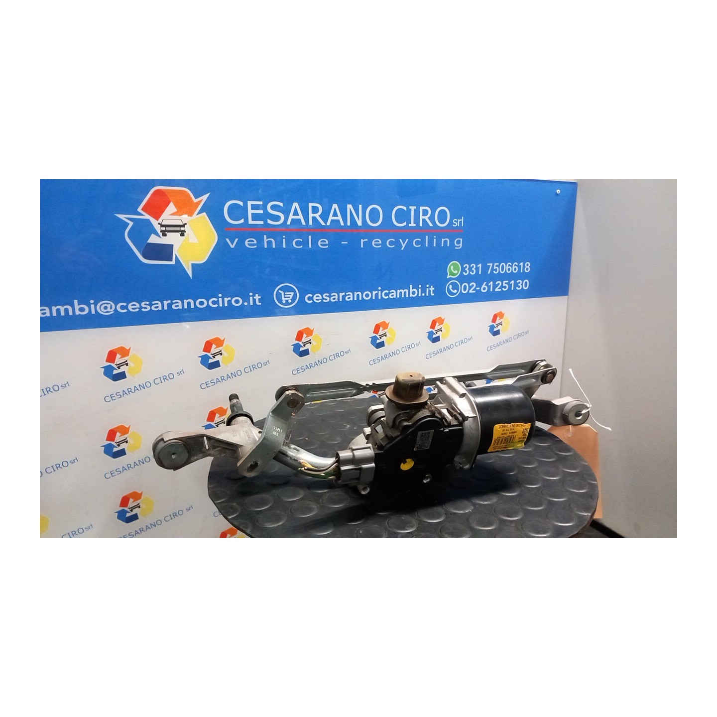 MECCANISMO TERGIPARABREZZA CON MOTORINO 053 RENAULT CLIO 4A SERIE (07/12-12/16) D4FD7 288008961R