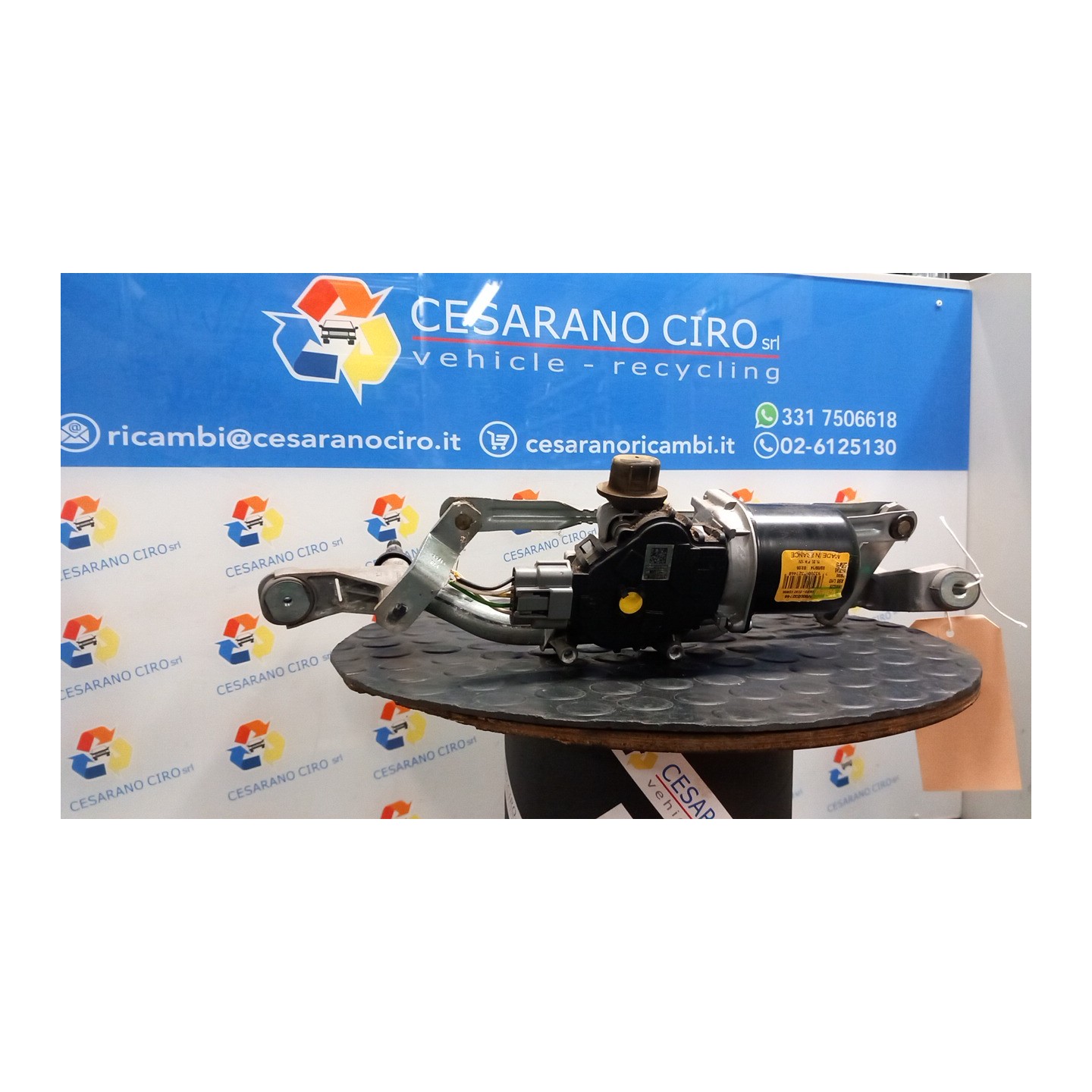 MECCANISMO TERGIPARABREZZA CON MOTORINO 053 RENAULT CLIO 4A SERIE (07/12-12/16) D4FD7 288008961R