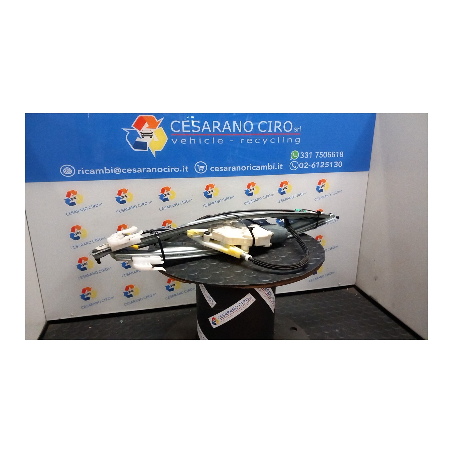 ALZACRISTALLO ELETTR. PORTA ANT. DX. 068 CITROEN C5 (09/04-02/08) RHR 9222P5
