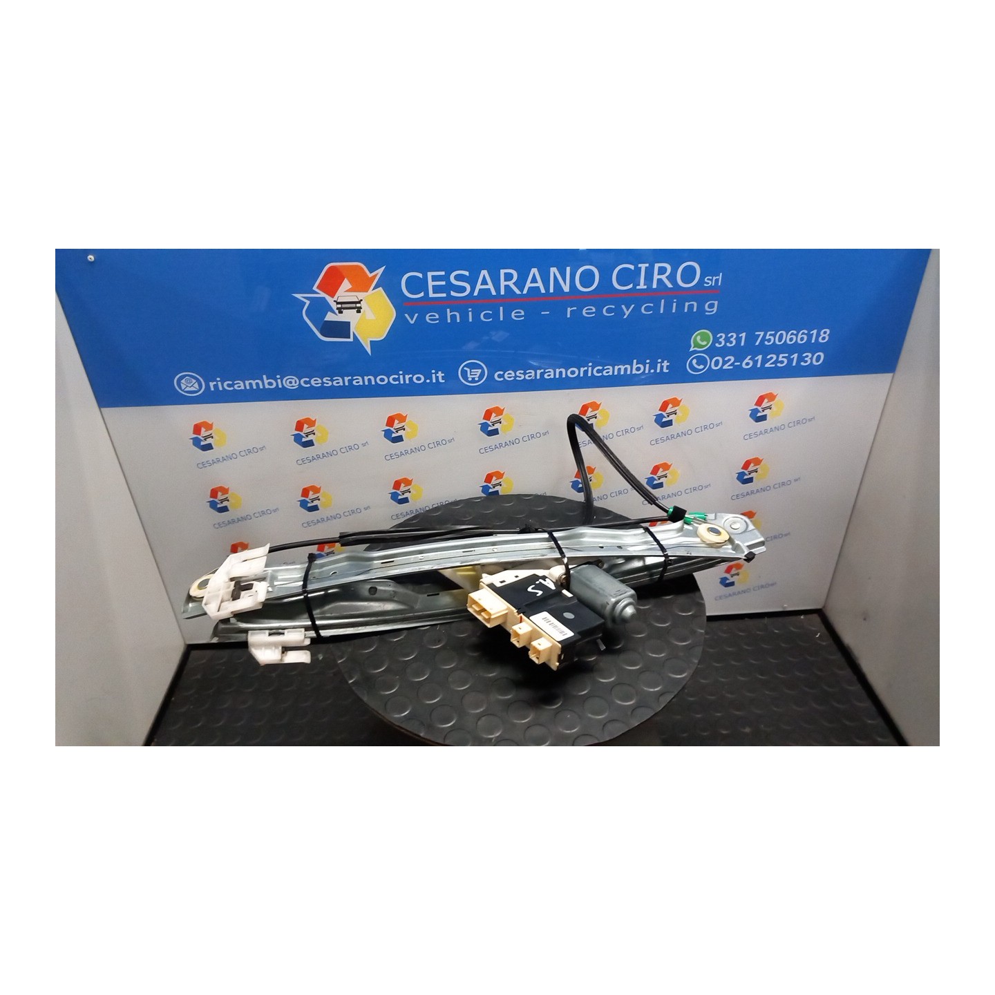 ALZACRISTALLO ELETTR. PORTA ANT. SX. 069 CITROEN C5 (09/04-02/08) RHR 9221P7