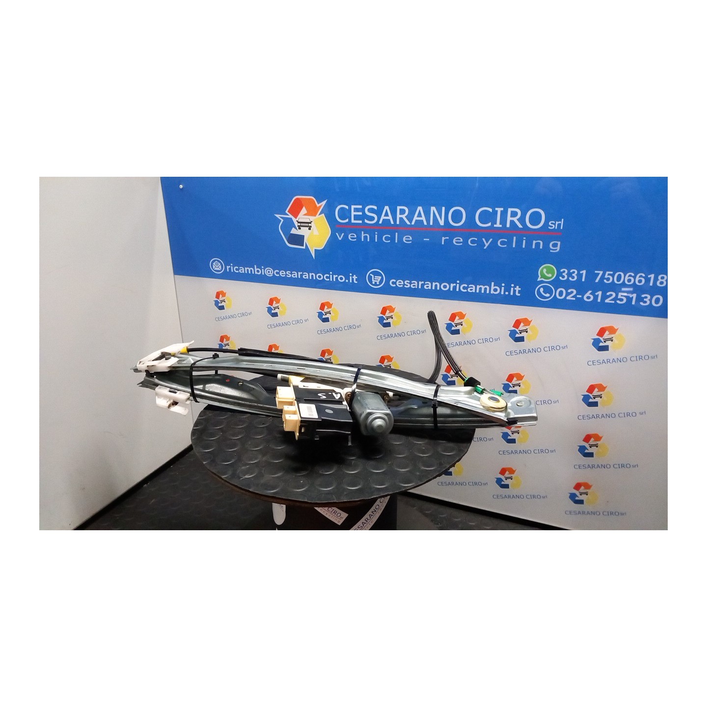 ALZACRISTALLO ELETTR. PORTA ANT. SX. 069 CITROEN C5 (09/04-02/08) RHR 9221P7