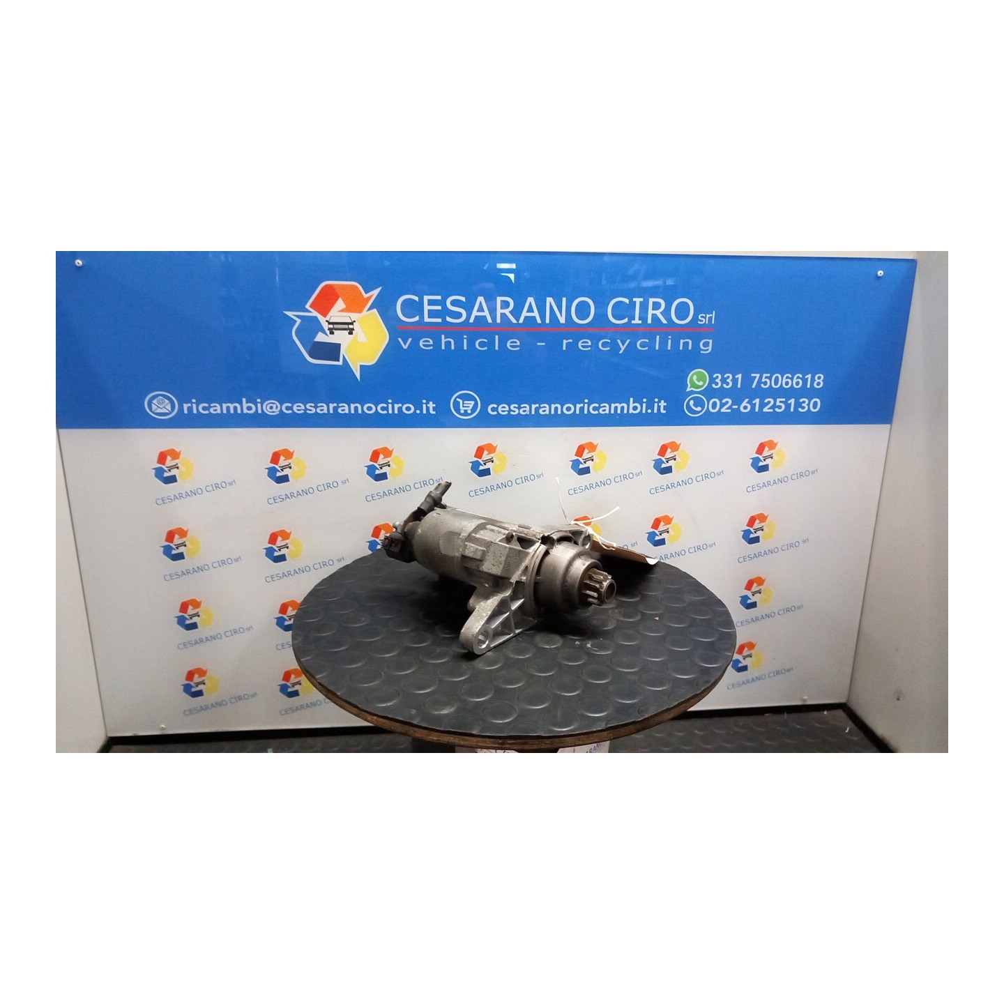 MOTORINO AVVIAMENTO 1,0KW BOSCH 093 SEAT IBIZA (6J) (05/08-03/13) CGP 02T911023R