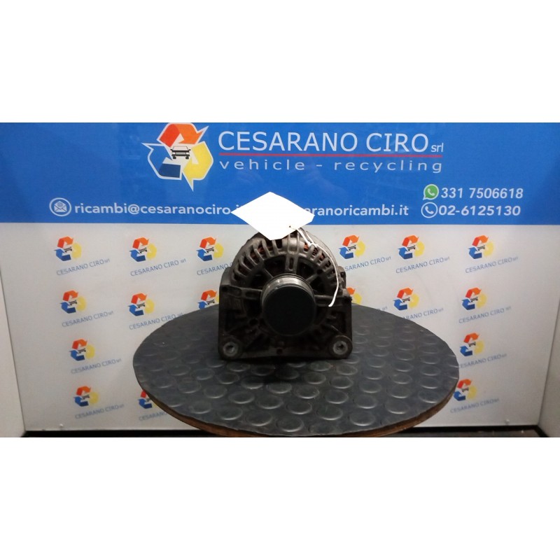 ALTERNATORE VALEO, 125A 103 RENAULT CLIO 2A SERIE (05/01-11/10) K9K A7 8200537415