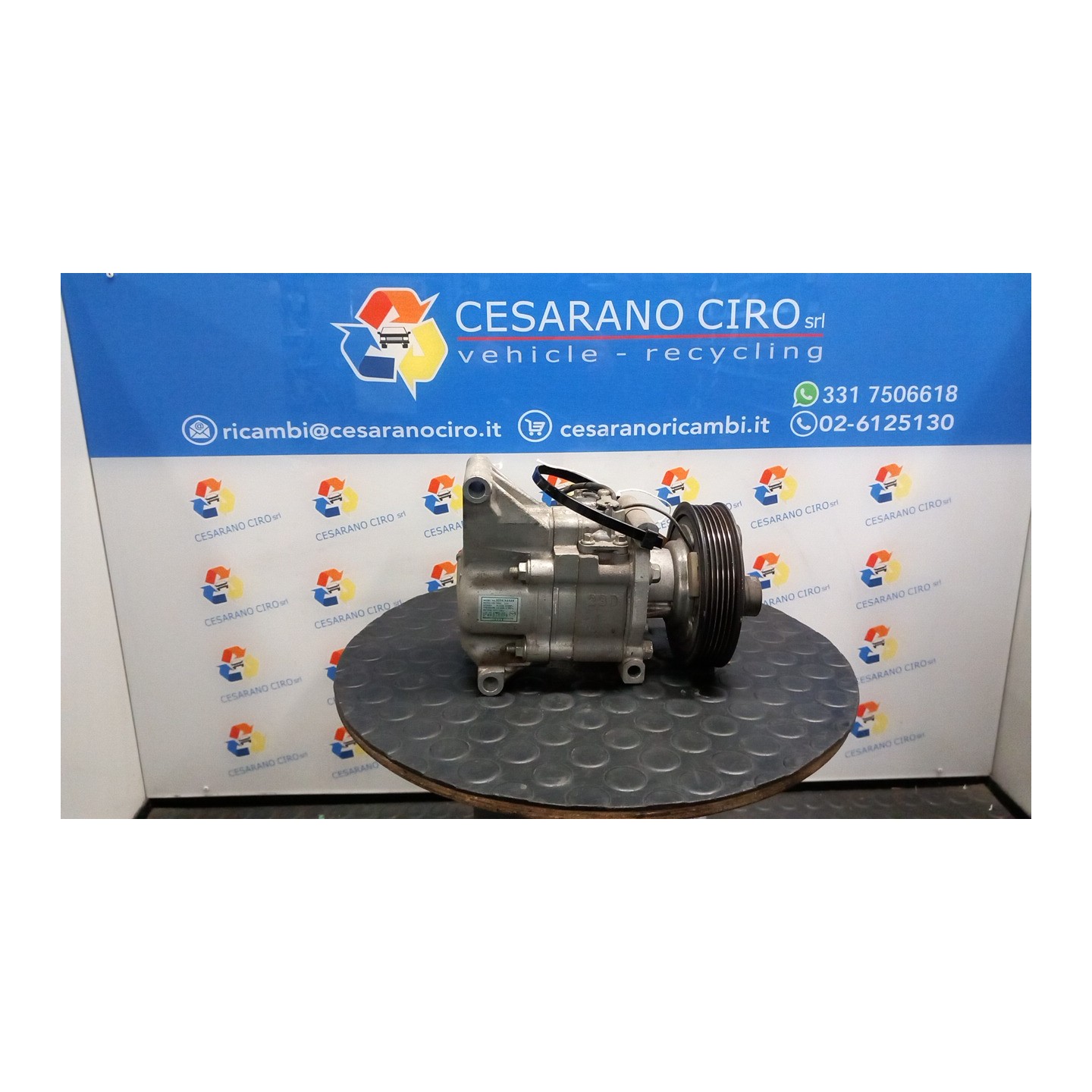 COMPRESSORE A/C 111 MAZDA MAZDA 2 2A SERIE (08/07-12/14 ZJ D65161K00D