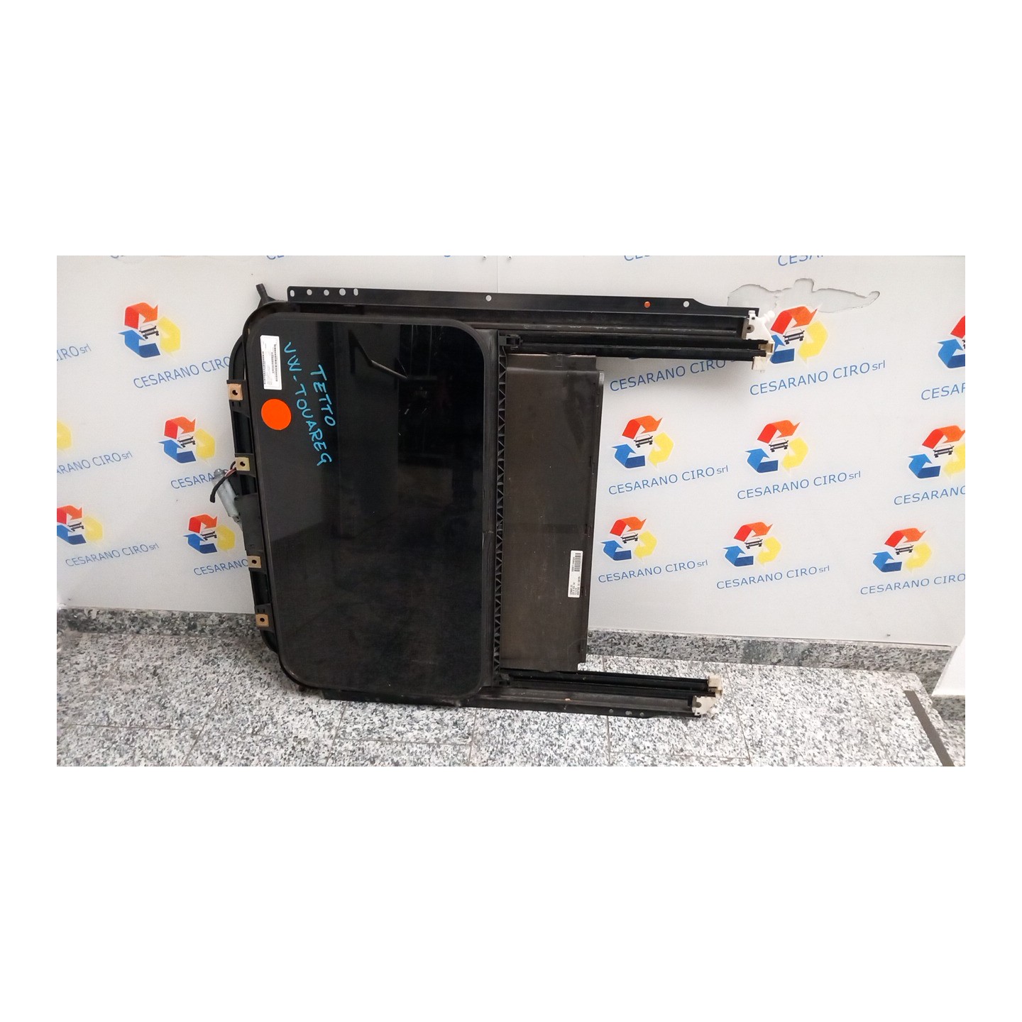 TELAIO PANNELLO/CRISTALLO TETTO APRIBILE 001 VOLKSWAGEN TOUAREG (7L) (12/02-05/10) BAC 7L6877049A