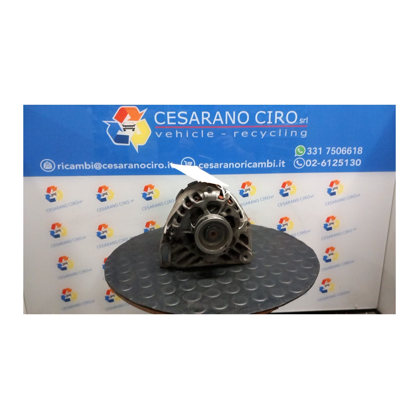 ALTERNATORE MITSUBISHI, ROTAZIONE 007 RENAULT CLIO 2A SERIE (05/01-11/10) D7FH7 7711134752