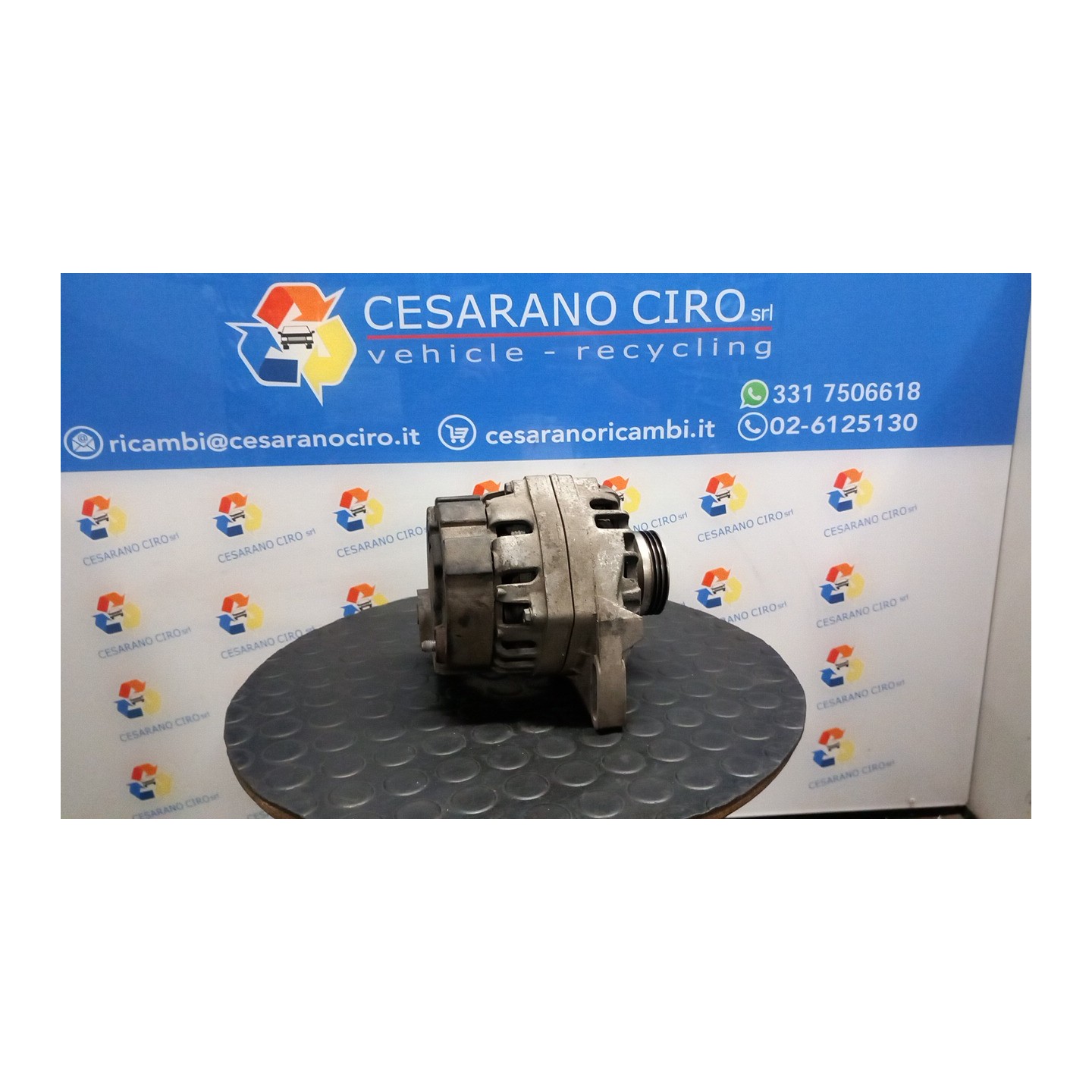 ALTERNATORE MITSUBISHI, ROTAZIONE 007 RENAULT CLIO 2A SERIE (05/01-11/10) D7FH7 7711134752