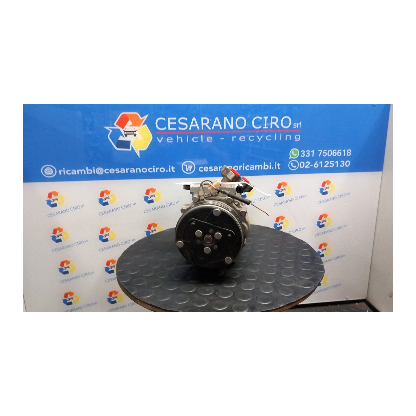 COMPRESSORE A/C 008 RENAULT CLIO 2A SERIE (05/01-11/10) D7FH7 8200618853