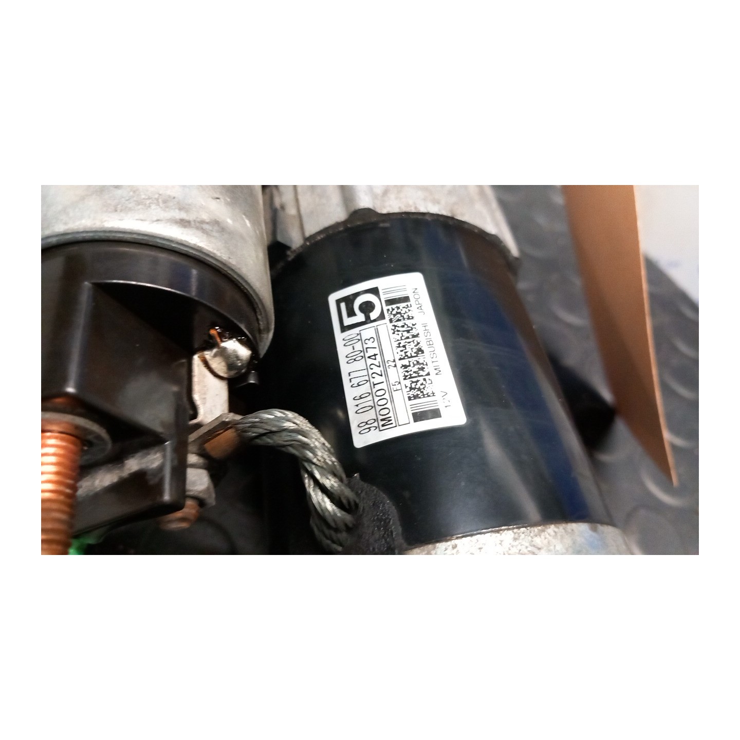 MOTORINO AVVIAMENTO CLASSE 4 MITSUBISHI 024 CITROEN GRAND C4 PICASSO (07/13-07/16 BH01 5802FP