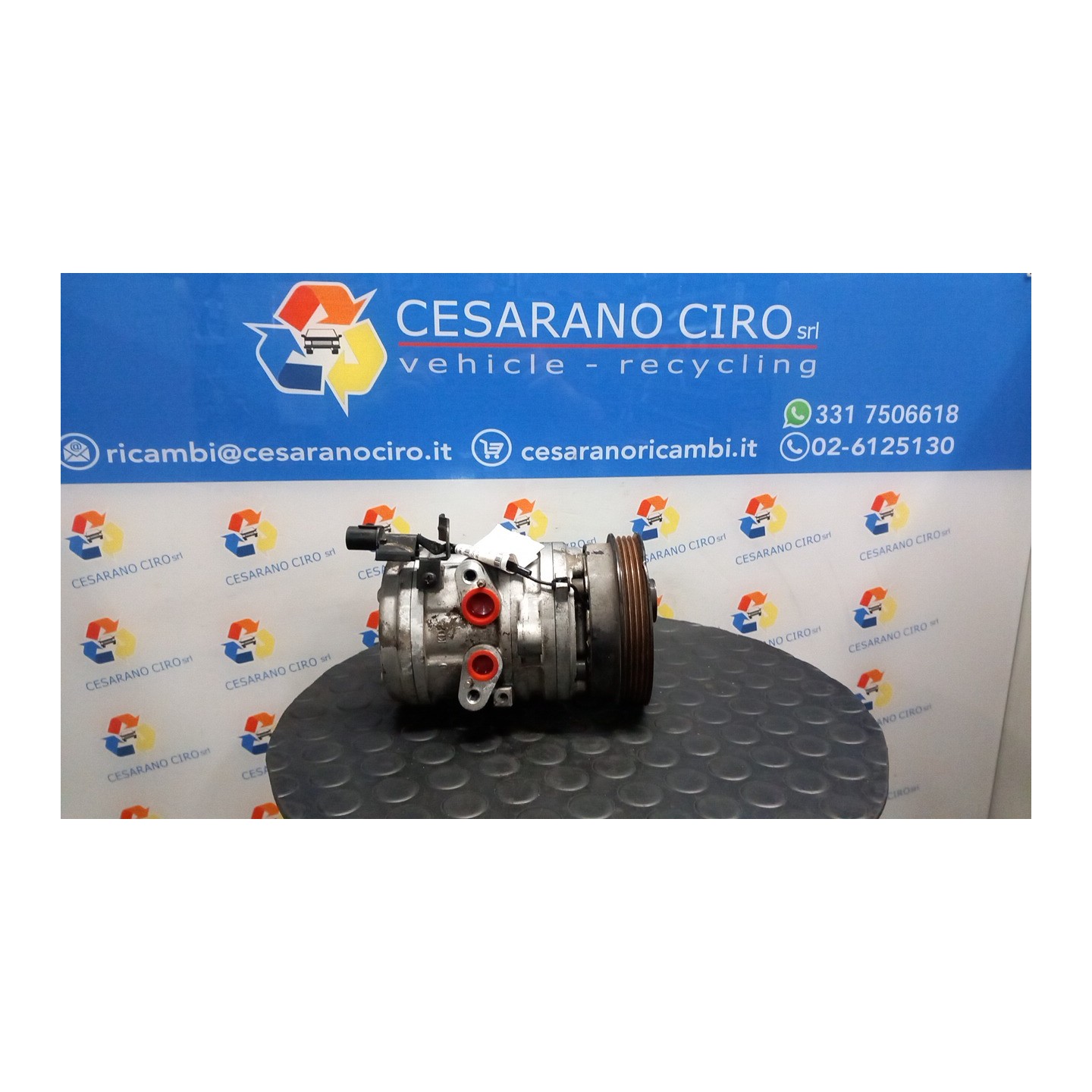 COMPRESSORE A/C 038 KIA PICANTO 1A SERIE (02/08-07/11 G4HG 9770107500