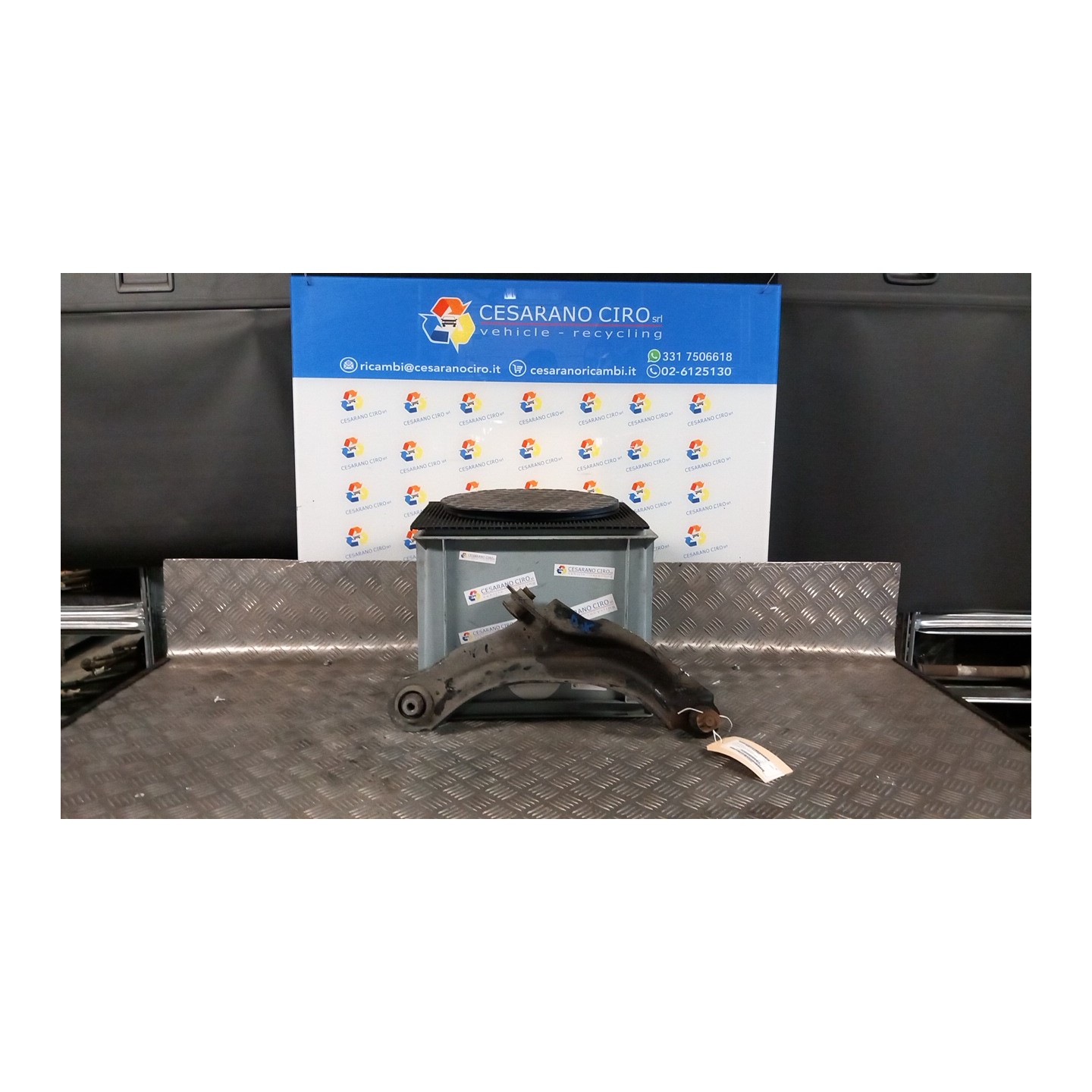 BRACCIO OSCILLANTE SOSP. ANT. DX. 049 RENAULT CLIO 4A SERIE (06/16-12/2019) K9KE6 545049968R
