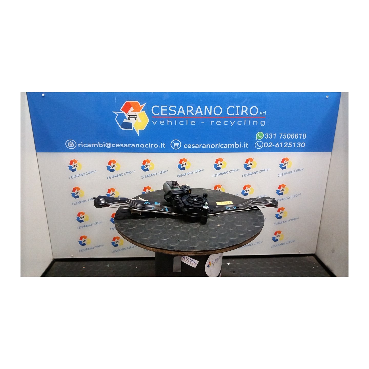ALZACRISTALLO ELETTR. PORTA ANT. C/MOTORINO DX. 053 LANCIA YPSILON (TK) (04/11-06/16) 169A4000 52096801