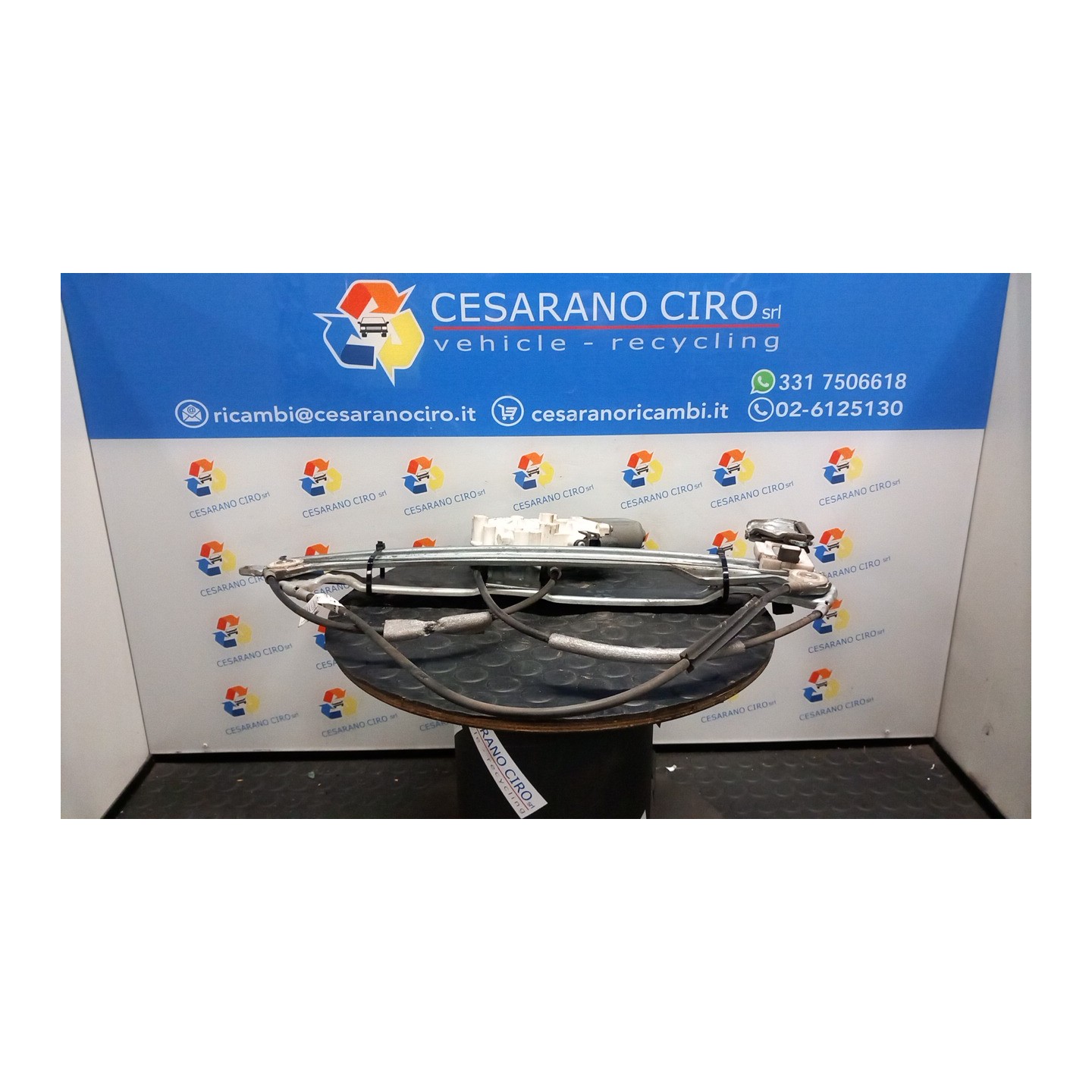 ALZACRISTALLO ELETTR. PORTA ANT. C/MOTORINO DX. 036 SMART FORFOUR (W454) (01/04-10/07) 135950 A4547200046