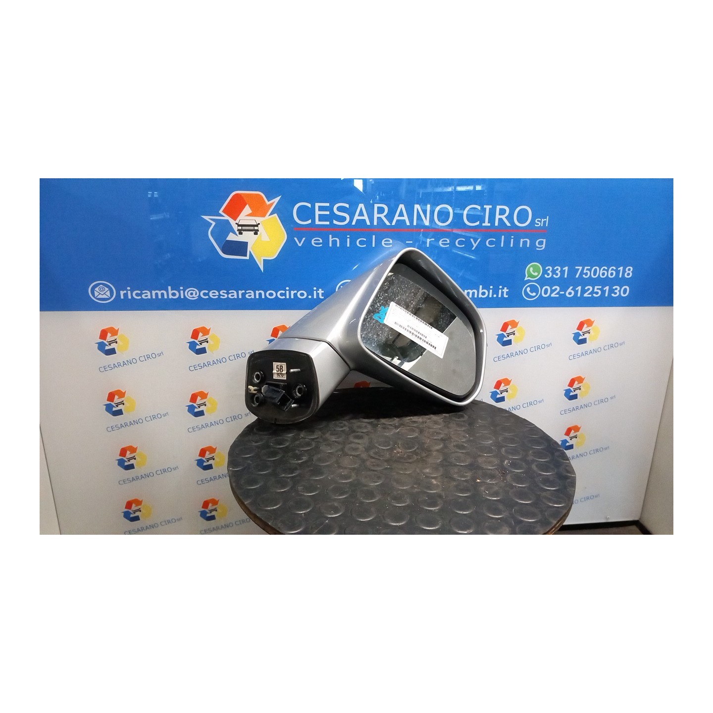 RETROVISORE EST. REGOLAZ. ELETTR. DX. 031 OPEL ANTARA (L07) (02/07-07/11) Z20S 20961809