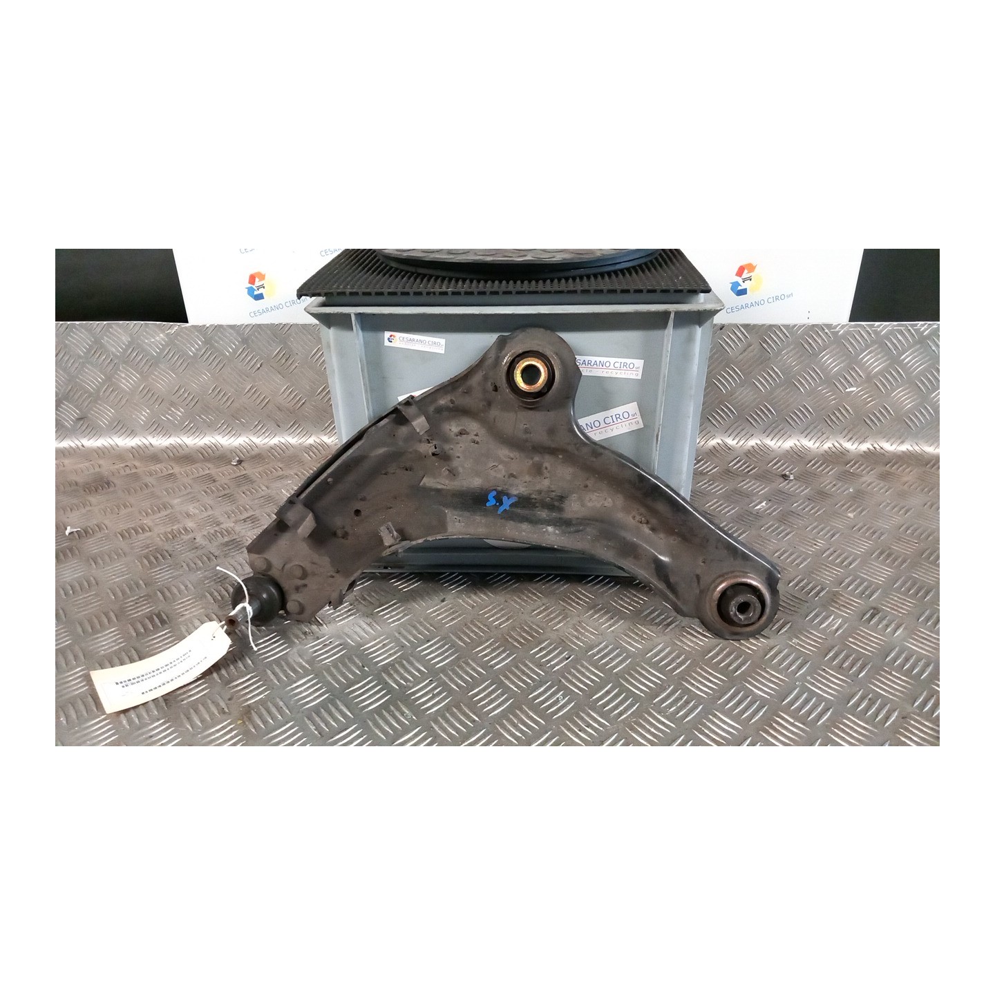 BRACCIO OSCILLANTE ANT. SOSP. ANT. SX 008 RENAULT LAGUNA 2A SERIE (03/05-09/07) K4M57 NB5491019059005SX