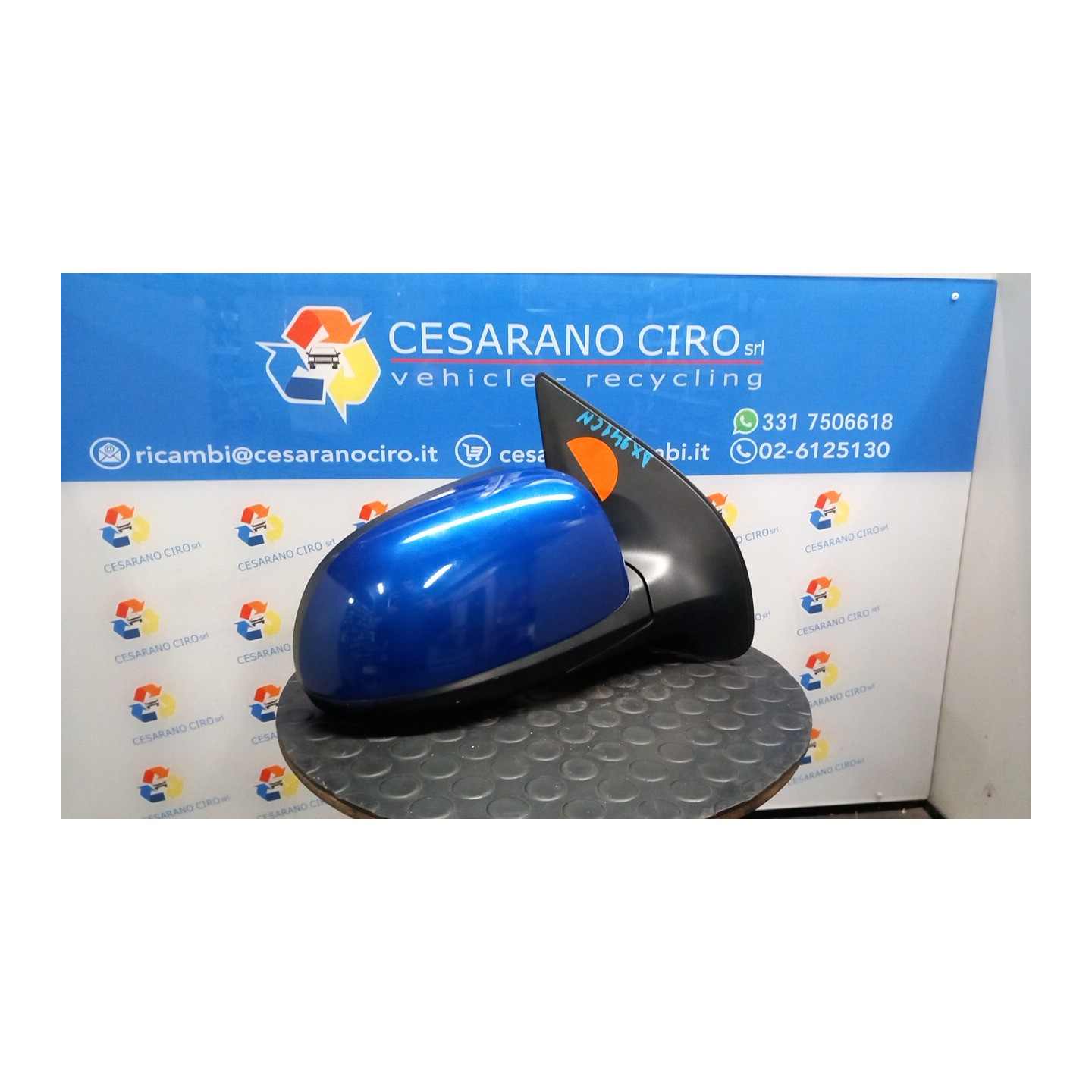 RETROVISORE EST. REGOLAZ. ELETTR. DX. 025 HYUNDAI I20 (01/09-) G4LA 876201J100