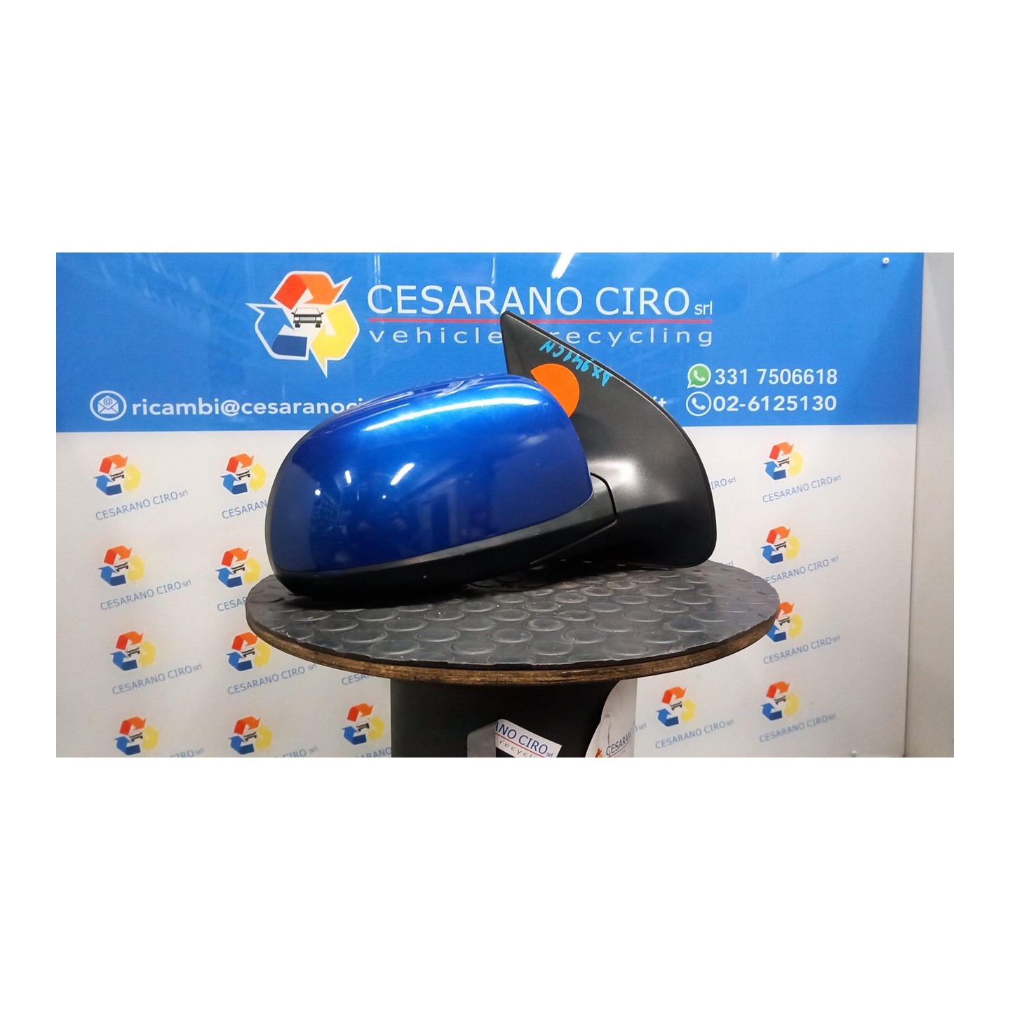 RETROVISORE EST. REGOLAZ. ELETTR. DX. 025 HYUNDAI I20 (01/09-) G4LA 876201J100